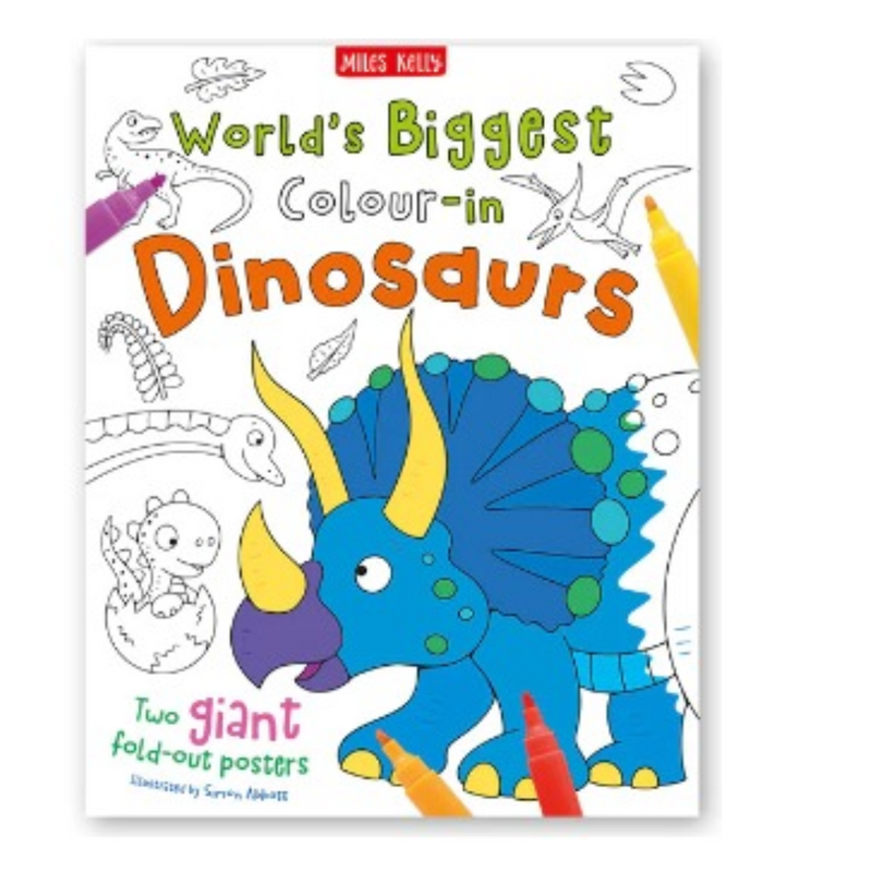 Dinosaurs colouring book