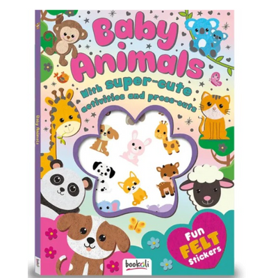 Fun Felt Sticker Activity Book: Baby Animals mulveys.ie nationwide shipping