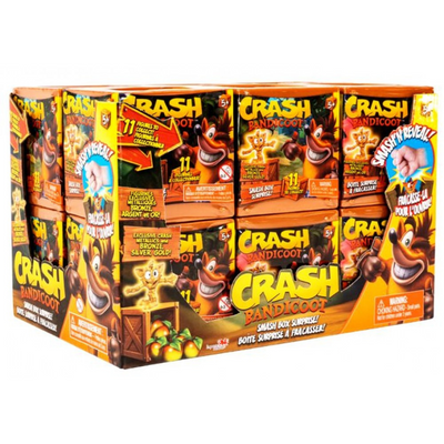 Crash Bandicoot 2.5" Smash Box Surprise mulveys.ie nationwide shipping