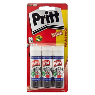 Pritt Stick 22grm 3 Pack mulveys.ie nationwide shipping