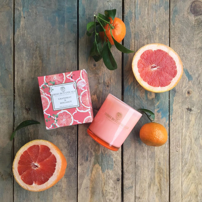 Irish Botanicals Grapefruit & Bergamot Candle mulveys.ie nationwide shipping