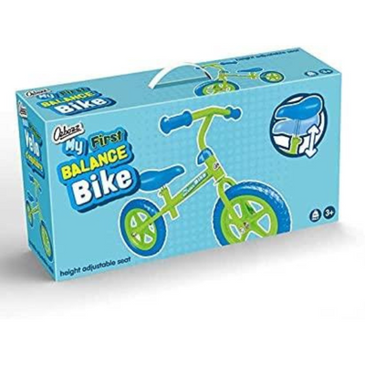 Ozbozz MY First Balance Bike-Green-Blue mulveys.ie nationwide shipping