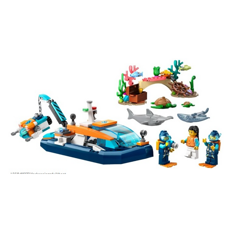 LEGO 60377 Explorer Diving Boat mulveys.ie nationwide shipping