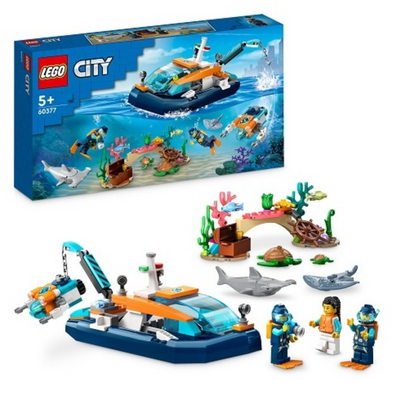 LEGO 60377 Explorer Diving Boat mulveys.ie nationwide shipping