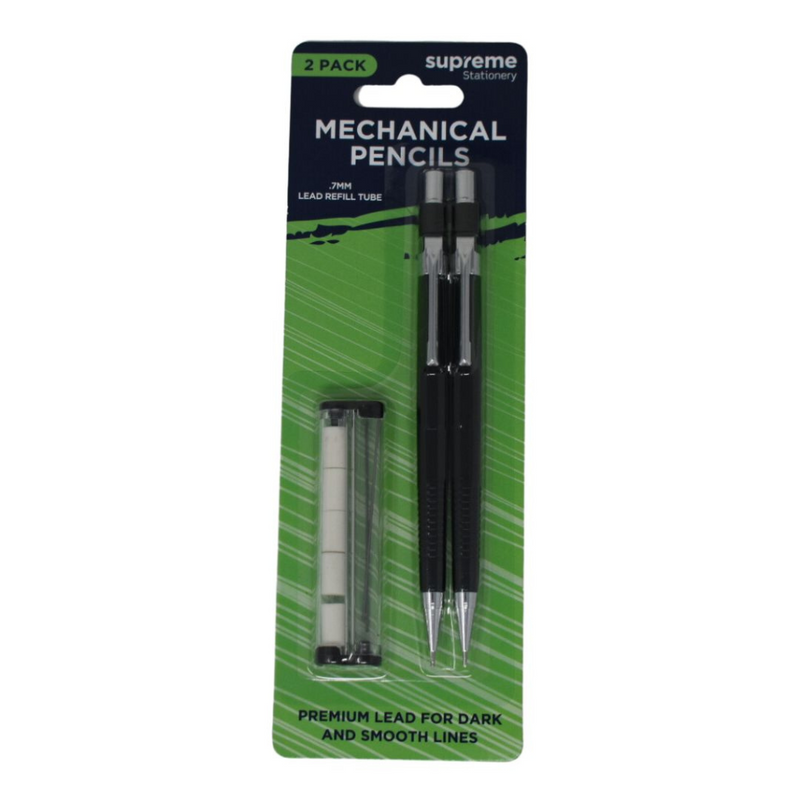 2PK MECHANICAL PENCIL & LEADS