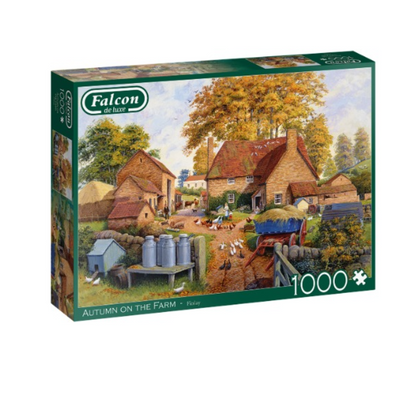 Autumn On The Farm Falcon De Luxe Puzzles 1000 Piece mulveys.ie nationwide shipping