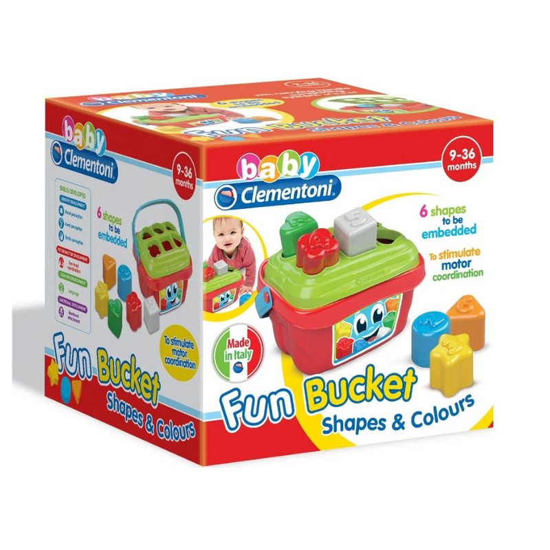 CLEMENTONI SHAPE SORTER BUCKET mulveys.ie nationwide shipping