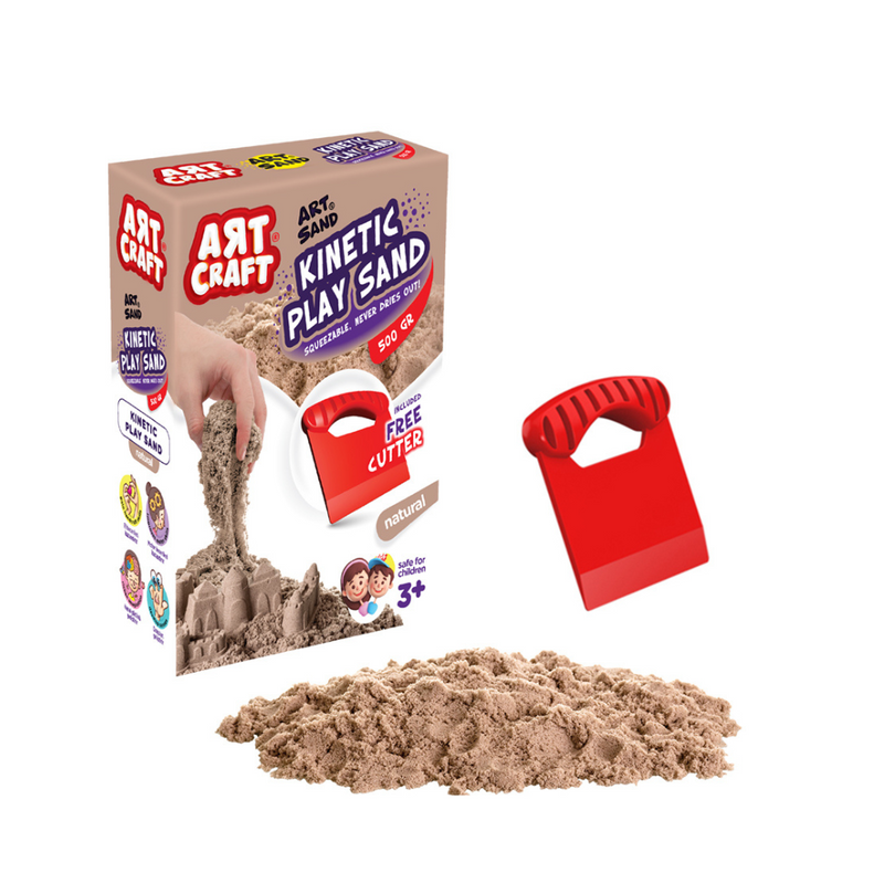 Accessory Natural Kinetic Play Sand 500 gr MULVEYS.IE NATIONWIDE SHIPPING