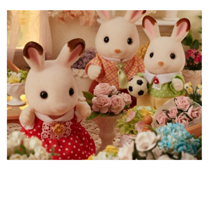 SYLVANIAN FAMILIES Chocolate Rabbit Family