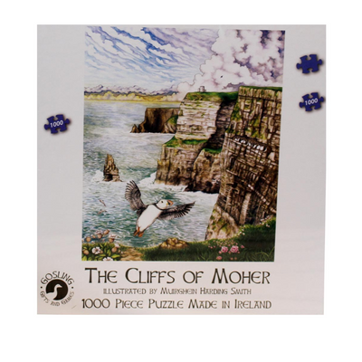 The Cliffs Of Moher Irish Made 1000 Piece Puzzle mulveys.ie nationwide shipping