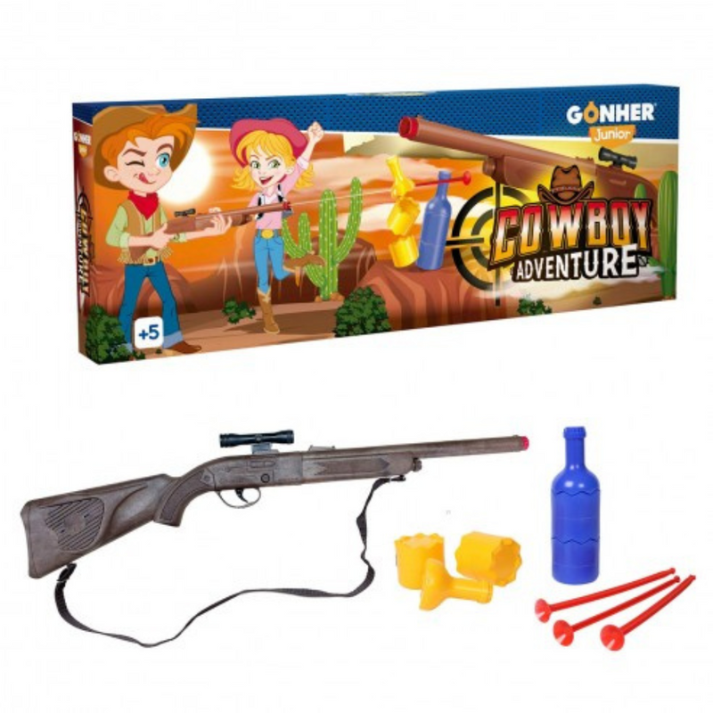 COWBOY RIFLE SHOOTING BOTTLE