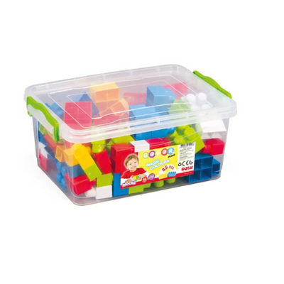 Dolu Big Blocks in Plastic Box 85 PCS Multicolored mulveys.ie nationwide shipping