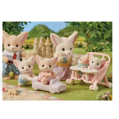 Epoch Sylvanian Families Fennec Fox Family - Dollhouse Playsets mulveys.ie nationwide shipping