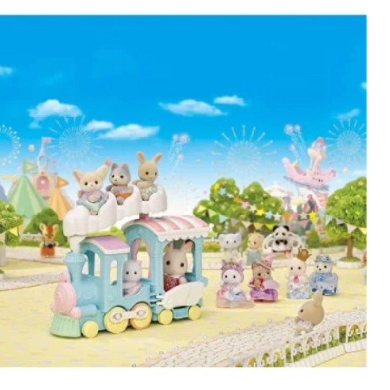 Sylvanian Families Rainbow Train mulveys.ie nationwide shipping