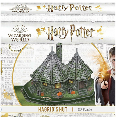 Harry Potter - Hagrid's Hut 3D Puzzle MULVEYS.IE NATIONWIDE SHIPPING