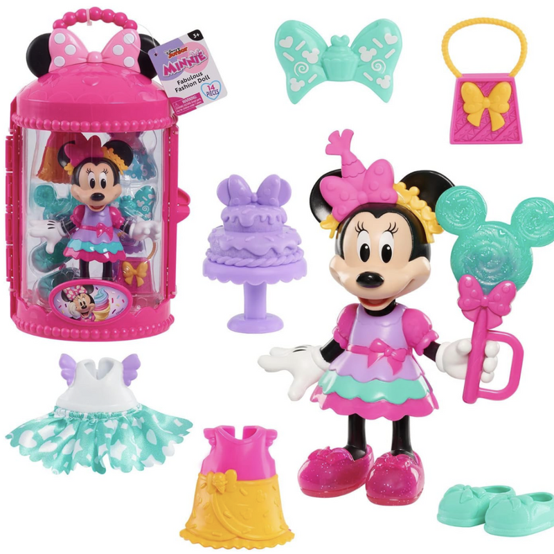 Minnie Mouse Fabulous Fashion Doll Sweet Party Set