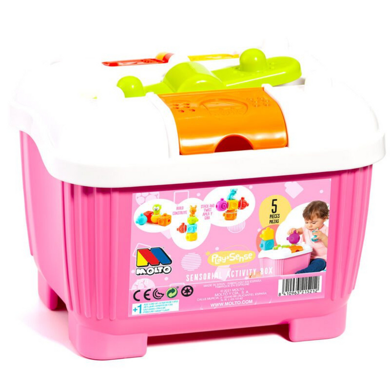 MOLTO PLAY&SENSE ACTIVITY BOX PINK mulveys.ie nationwiode shipping