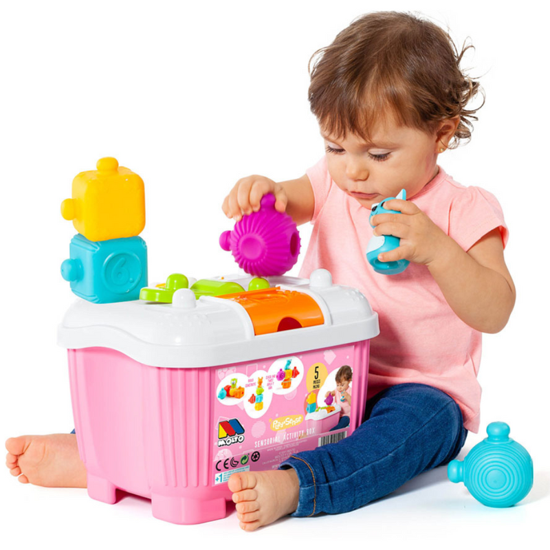 MOLTO PLAY&SENSE ACTIVITY BOX PINK mulveys.ie nationwiode shipping