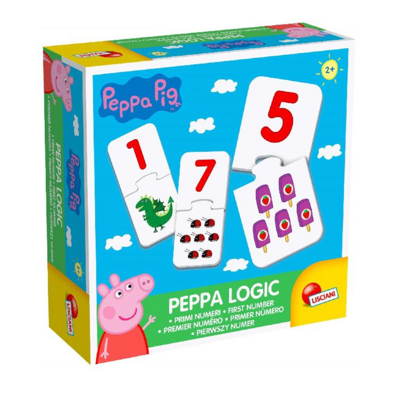 Lisciani Giochi – Peppa Logic – Assorted MULVEYS.IE NATIONWIDE SHIPPING