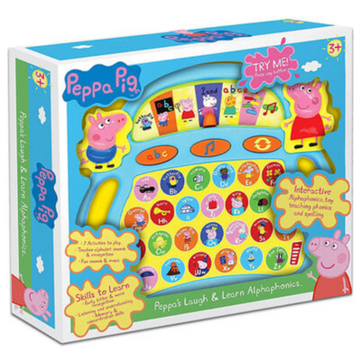 Peppa Pig Laugh and Learn Alpha Phonics MULVEYS.IE NATIONWIDE SHIPPING