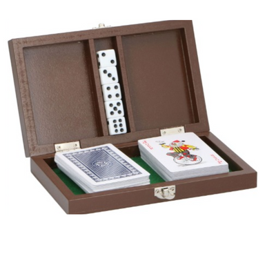 Playing Card Set in Wooden Box mulveys.ie nationwide shipping