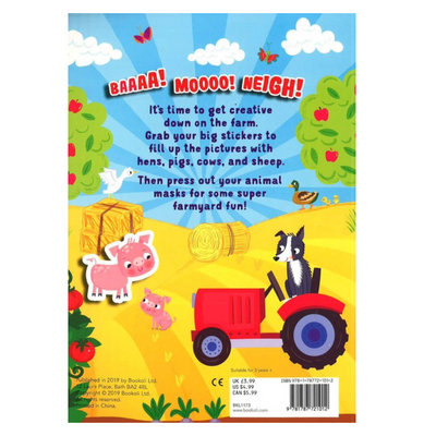 My Big Stickers On the Farm - Classic CSA - My Big Stickers (Paperback) mulveys.ie nationwide shipping