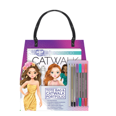 Pop Fashion Catwalk Tote Bag mulveys.ie nationwide shipping