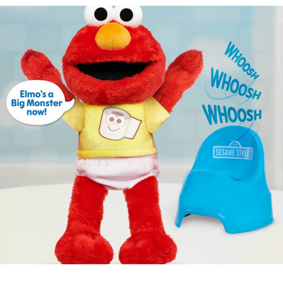 Sesame Street Potty Time Elmo Interactive Soft Toy mulveys.ie nationwide shipping
