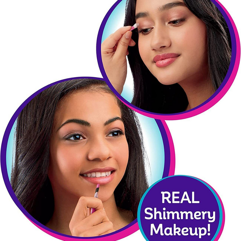 Shimmer and Sparkle 17346 Light up Beauty Studio with Selfie Ring Set mulveys.ie nationwide shipping