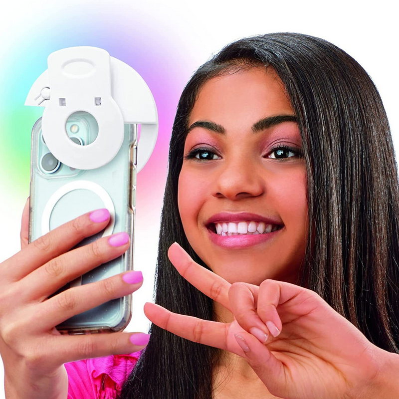 Shimmer and Sparkle 17346 Light up Beauty Studio with Selfie Ring Set mulveys.ie nationwide shipping