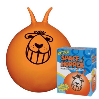 Space Hopper Adult & Kids Orange Bouncy Ball & Pump mulveys.ie nationwide shipping