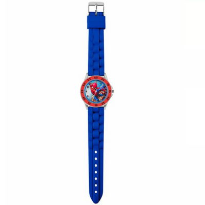 Disney Spiderman Quartz Blue Silicone Strap Boys Watch mulveys.ie nationwide shipping