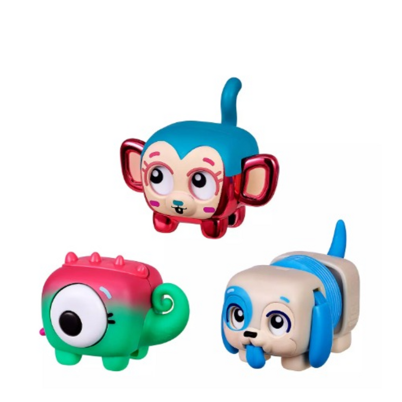 Little Live Pets Squirkies: 3 Pack: Metallic Cheeky Pop Monkey mulveys.ie nationwide shipping