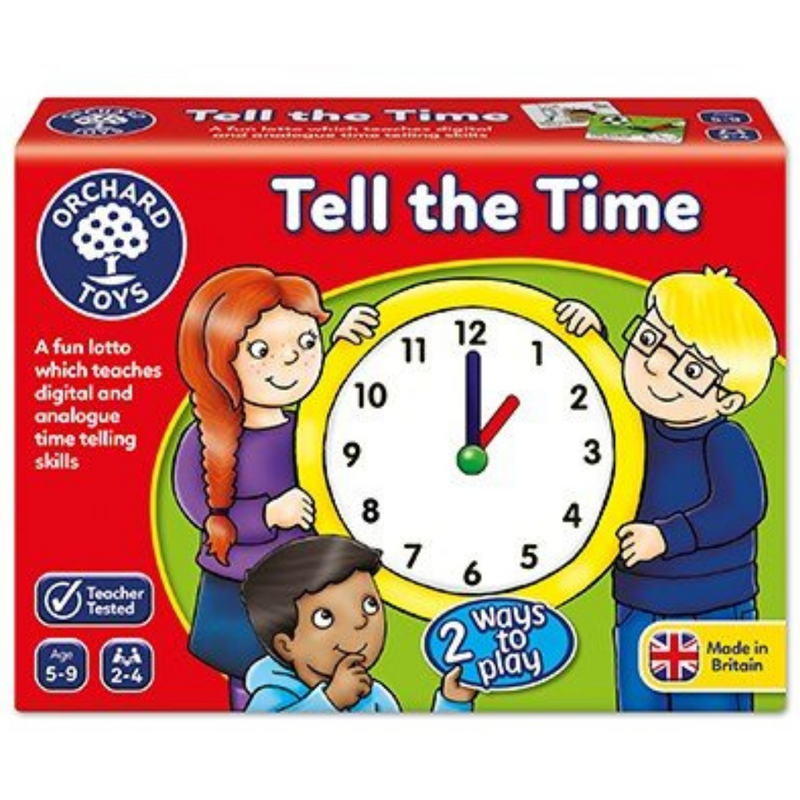 Tell The Time by Orchard Toys mulveys.ie nationwide shipping