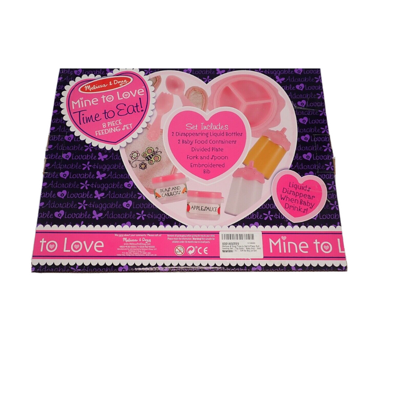 Melissa Doug Time To Eat Feeding Set Mulveys.ie
