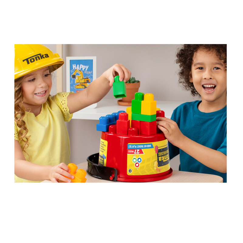 TONKA - HARD HATS AND BLOCKS BUCKET mulveys.ie nationwide shipping