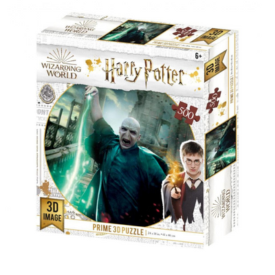 Harry Potter 3D Image Puzzle 500 piece Voldemort Jigsaw mulveys.ie nationwide shipping