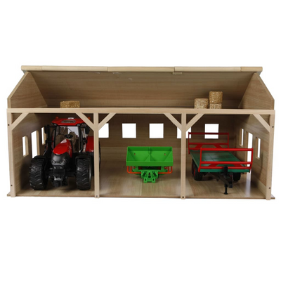 Kids Globe Tractor Barn 1:16 610340 mulveys.ie nationwide shipping