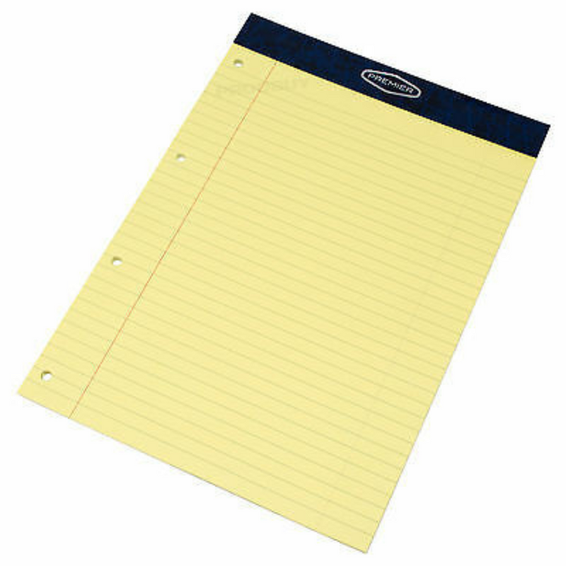 Concept A4 Legal Refill Pad 50 Sheets Yellow mulveys.ie nationwide shipping