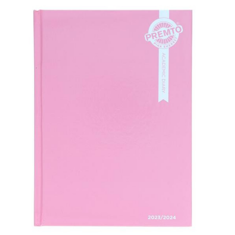 Premto Pastel A5 2023-2024 Page A Day Academic Diary 5 Asst mulveys.ie nationwide shipping