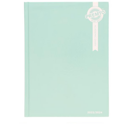 Premto Pastel A5 2023-2024 Page A Day Academic Diary 5 Asst mulveys.ie nationwide shipping