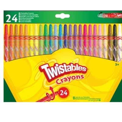 CRAYOLA TWISTABLE CRAYONS 24PK mulveys.ie nationwide shipping