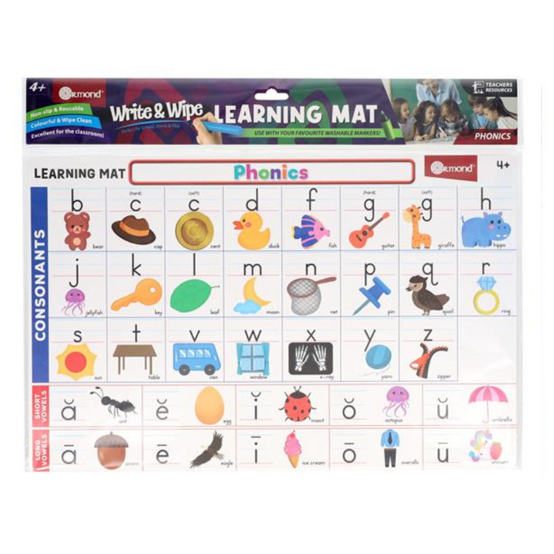 Ormond Learning Mat - Phonics mulveys.ie nationwide shipping
