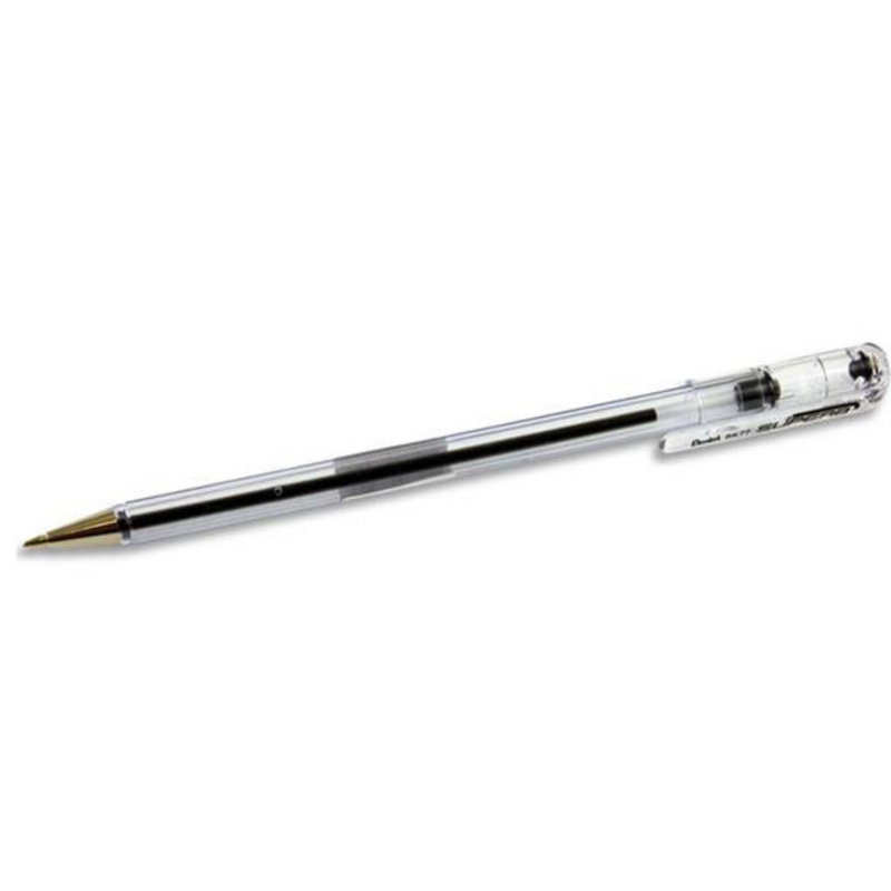 Pentel Superb Fine 0.7mm Ballpoint Pen - Black  www.mulveys.ie Nationwide Shipping 
