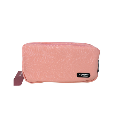 DOUBLE PENCIL CASE PINK SCALE www.mulveys.ie  Nationwide Shipping