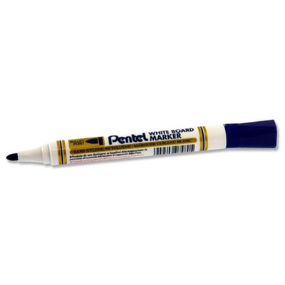 Pentel Mw85 Whiteboard Marker Bullet Point - Blue  www.mulveys.ie  Nationwide Shipping 