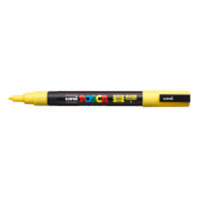 POSCA PC-3M yellow paint marker www.mulveys.ie Nationwide Shippping