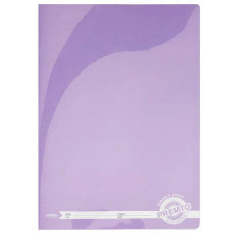 Premto Pastel A4 120pg Durable Cover Manuscript Book - Wild Orchid  www.mulveys.ie  Nationwide Shipping