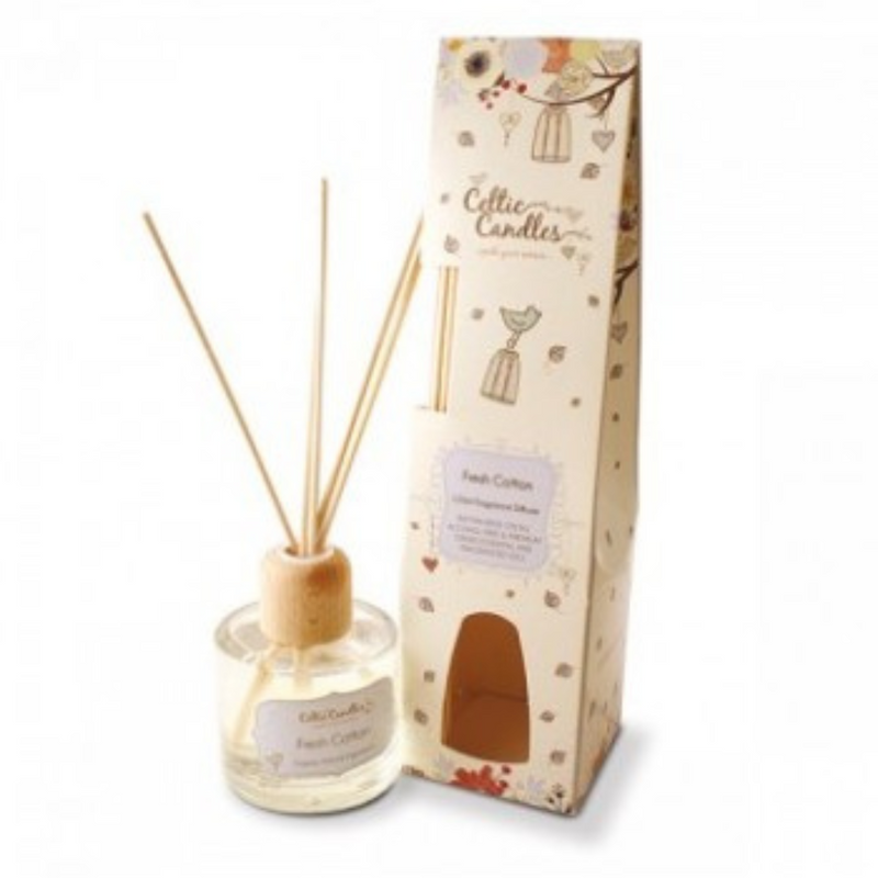 Celtic Candle Diffuser Fresh Cotton 100Ml mulveys.ie nationwide shipping