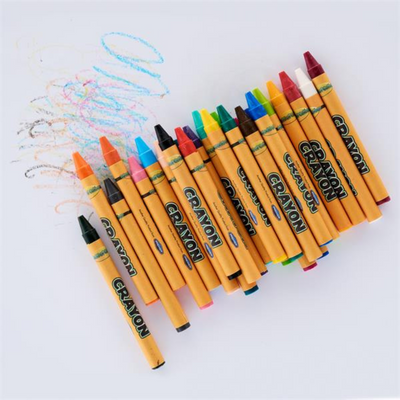 World Of Colour Box 24 Wax Crayons mulveys.ie nationwide shipping